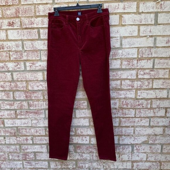 GAP Pants - Gap Velour Velvet Legging Jeans Women’s Size 30R NWOT
